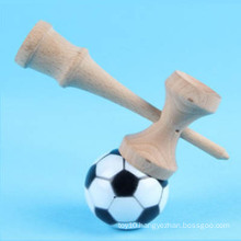 Custom New Wood Football Base Ball Kendama